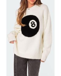 Edikted - Magic 8 Oversize Sweater - Lyst