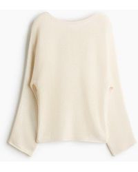 H&M - Boat-Neck Jumper - Lyst