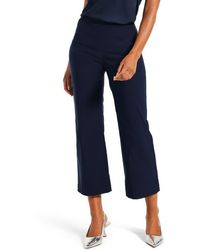 NIC+ZOE - Wonderstretch Wide Leg Pull-On Pants - Lyst