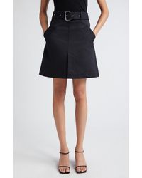 Totême - Trench Belted Organic Cotton Skirt - Lyst