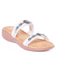 Minnetonka - Brenn Slide Sandal - Lyst