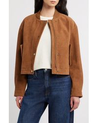Michael Kors - Suede Jacket - Lyst