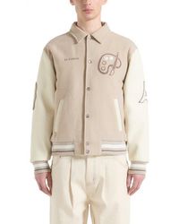 Manière De Voir - Le Galerie Wool-Blend Varsity Jacket - Lyst