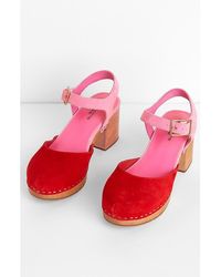 Charlotte Stone - Maud Ankle Strap Platform Clog - Lyst