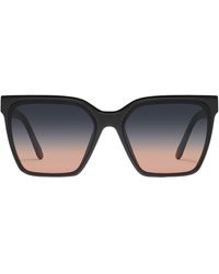 Quay - Level Up 51mm Square Sunglasses - Lyst
