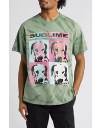 Merch Traffic - Sublime Dalmatian Tie Dye Graphic T-shirt - Lyst