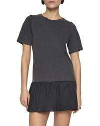 Rebecca Minkoff - Jasmin Drop Waist T-Shirt Dress - Lyst
