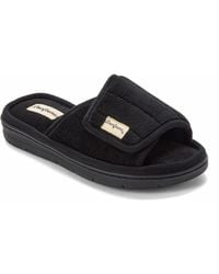 Dearfoams - Mickey Terry Adjustable Shower Slide Slipper - Lyst