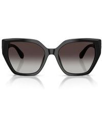 Swarovski - 56Mm Gradient Irregular Sunglasses - Lyst