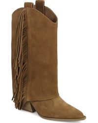 MIA - Deston Pointed Toe Western Boot - Lyst