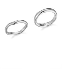 Atolea - Gemini Stackable Rings - Lyst