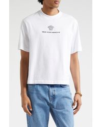 Versace - Medusa Head Cotton Jersey T-shirt - Lyst