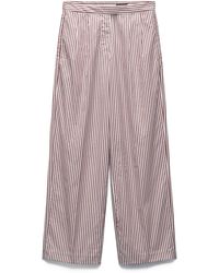 Rag & Bone - Lacey Stripe Cotton Pants - Lyst