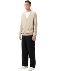 GOBI Mongolian Cashmere - Essential Cashmere V-Neck Cardigan - Lyst