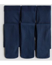 H&M - 3-Pack School Tights - Lyst