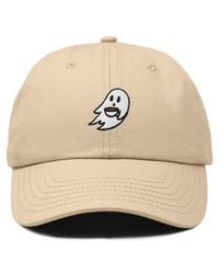 Alix - Coffee Ghost Embroidered Hat - Lyst