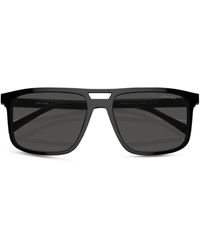 Prada - 58mm Rectangular Sunglasses - Lyst