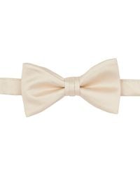 Brooklyn Brigade - Solid Satin Pre-Tied Bow Tie - Lyst