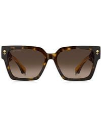 Etro - 55Mm Gradient Rectangular Sunglasses - Lyst