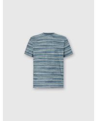 Missoni - T-Shirt With Flame And Zigzag Pattern - Lyst