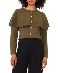 Vince Camuto - Cape Detail Cardigan - Lyst