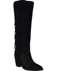 Guess - Sashlee Pointed Toe Western Boot - Lyst