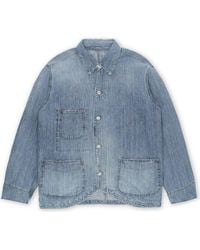 Fortela - Trading Bleach Wash Denim Jacket - Lyst