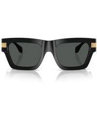 Versace - 52Mm Rectangular Sunglasses - Lyst