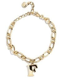 BaubleBar - Annika Initial Bracelet - Lyst