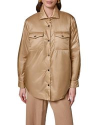 Donna Karan - Snap Front Shirt Jacket - Lyst
