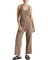 Losano - Serene Rib Relaxed Pant - Lyst