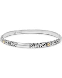 DEVATA - Bali Filigree Bangle Bracelet - Lyst