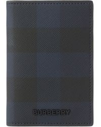 Burberry - Bateman Check Coated Canvas Bifold Wallet - Lyst