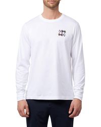Psycho Bunny - Colton Long Sleeve Cotton Graphic T-shirt - Lyst