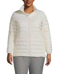 Lands' End - Wanderweight Ultralight Packable Down Jacket - Lyst