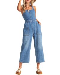 Billabong Ball In Jumpsuit - Blue