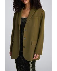 Kenneth Cole - Three-Button Boyfriend Blazer - Lyst