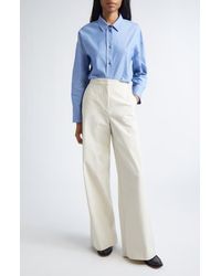Max Mara - Adele Cotton Button-Up Shirt - Lyst