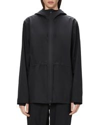 Rains - Suva Hardshell Waterproof Hooded Rain Jacket - Lyst
