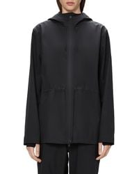 Rains - Suva Hardshell Waterproof Hooded Rain Jacket - Lyst