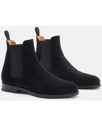 SCAROSSO - Elena Chelsea Boots - Lyst