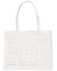 Tory Burch - Ella Small Hand Crochet Tote - Lyst