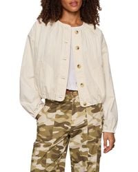 Sanctuary - Dandelion Cotton Blend Quilted Jacket - Lyst