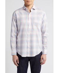 Peter Millar - Kingfield Summer Soft Cotton Twill Button-up Shirt - Lyst