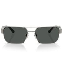 Polo Ralph Lauren - 58Mm Polarized Rectangle Sunglasses - Lyst