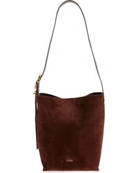 Sam Edelman - Saige Suede Bucket Shoulder Bag - Lyst