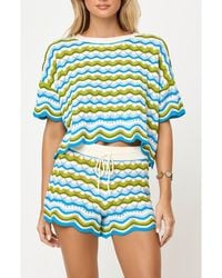 LSPACE - Sun Chaser Stripe Top - Lyst