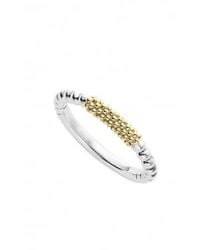 Lagos - 'Caviar Icon' Stacking Ring - Lyst