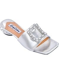 Lady Couture - Metallic Jewel Sandal - Lyst