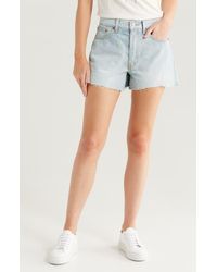 RE/DONE - The Easy Rider High Waist Cutoff Denim Shorts - Lyst
